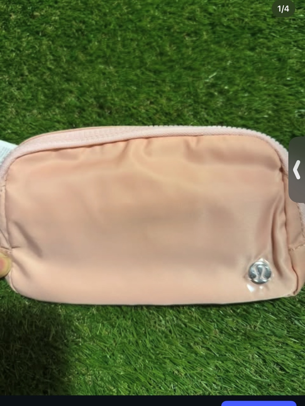 lululemon athletica Blush Pink Cosmetic Pouch
